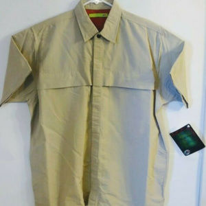 Mountain Dew Promo Mens Sz L Safari Style Shirt